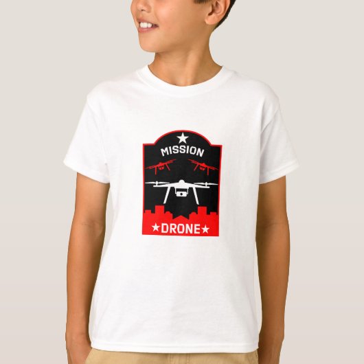 Pilotprogramm für Hobby Drone T-Shirt (Vorderseite)