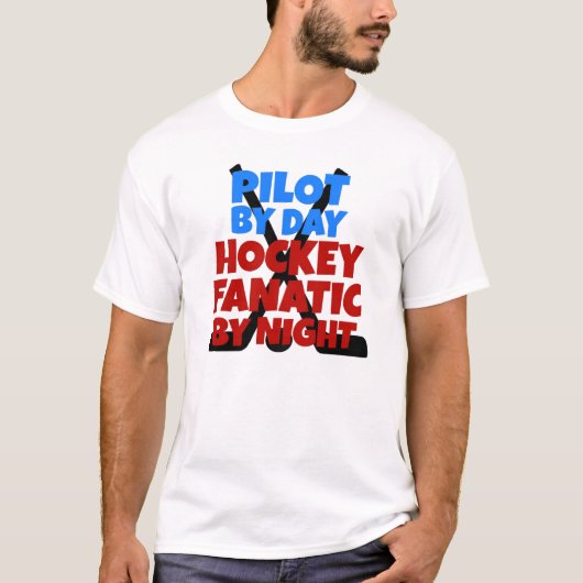 Pilotprogramm für Hockey-Lover T-Shirt (Vorderseite)