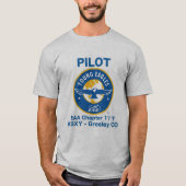 Pilotprogramm für junge Adler T - Shirt (Vorderseite)