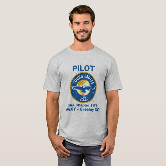 Pilotprogramm für junge Adler T - Shirt (Vorne ganz)