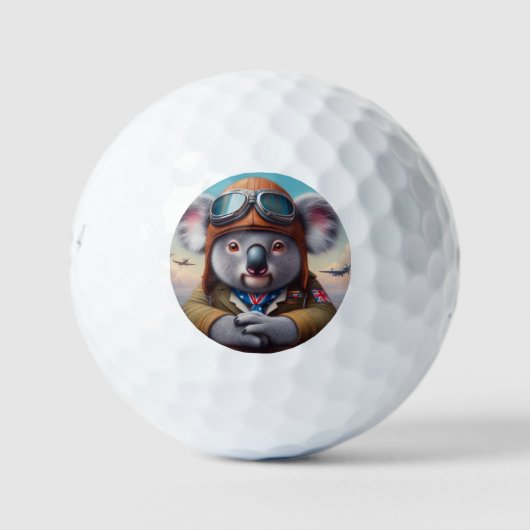 Pilotprogramm für Koala Golfball (Vorderseite)