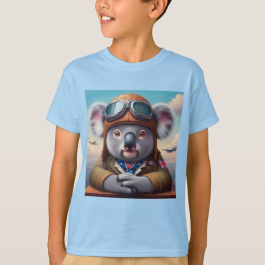 Pilotprogramm für Koala T-Shirt (Vorderseite)