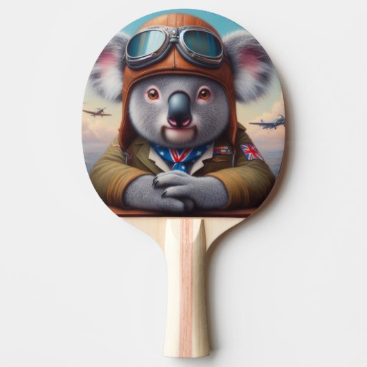 Pilotprogramm für Koala Tischtennis Schläger (Vorderseite)