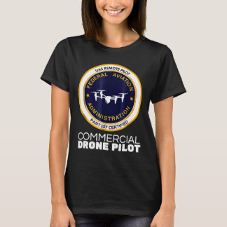 Pilotprogramm für Kommerzielle Drohne T-Shirt