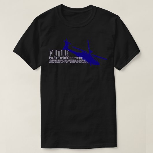 Pilotprogramm für künftige Hubschrauber 1 T-Shirt (Design vorne)