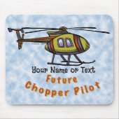 Pilotprogramm für künftige Hubschrauber Mousepad (Vorne)