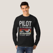 Pilotprogramm für künftige Pilotprogramme für Vint T-Shirt (Vorne ganz)
