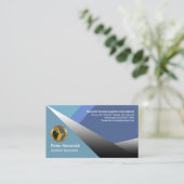 Pilotprogramm für Leuchtfeuerwehrjet-Flugzeuge Visitenkarte (Stehend Vorderseite)