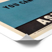 Pilotprogramm für Luftfahrzeuge des Zweiten Weltkr Poster (Ecke)