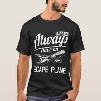 Pilotprogramm für Luftfahrzeuge, die aus dem Flugz T-Shirt
