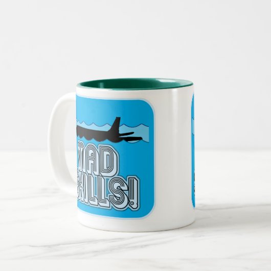 Pilotprogramm für männliche Qualifikationen Zweifarbige Tasse (Vorderseite Links)