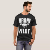 Pilotprogramm für Mens-Rc-Drohne T-Shirt (Vorne ganz)