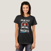 Pilotprogramm für Praktikanten T-Shirt (Vorne ganz)