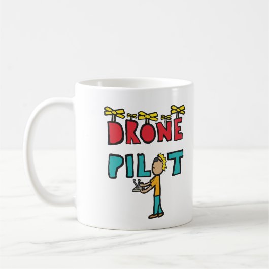 Pilotprogramm für RC Drone Kaffeetasse (Links)