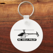Pilotprogramm für RC-Hubschrauber Schlüsselanhänger (Vorderseite)
