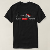 Pilotprogramm für RC-Hubschrauber T-Shirt (Design vorne)