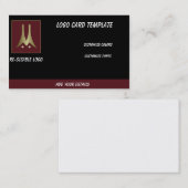 Pilotprogramm für Red Aeronautical Gold Drone Visitenkarte (Vorne/Hinten)