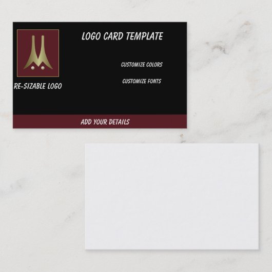 Pilotprogramm für Red Aeronautical Gold Drone Visitenkarte (Vorne/Hinten)