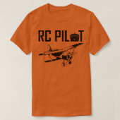 Pilotprogramm für Remote-Kontrolle-Flugzeug T-Shirt (Design vorne)