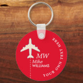 Pilotprogramm für Rote Luftfahrt Schlüsselanhänger (Vorderseite)