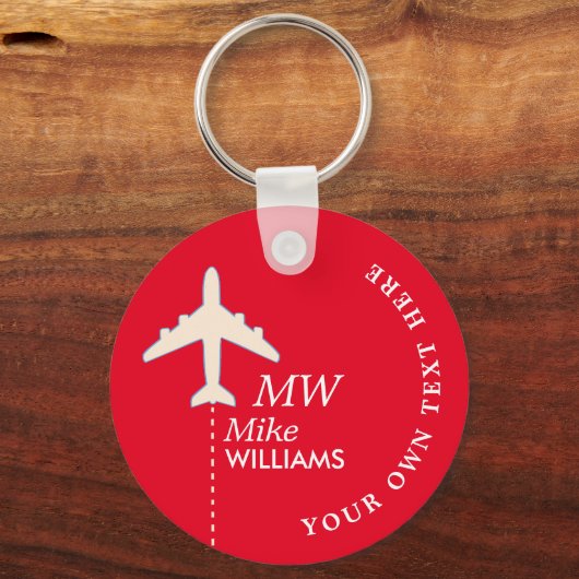 Pilotprogramm für Rote Luftfahrt Schlüsselanhänger (Vorderseite)