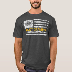 Pilotprogramm für Vintage amerikanische Fliegerfl T-Shirt