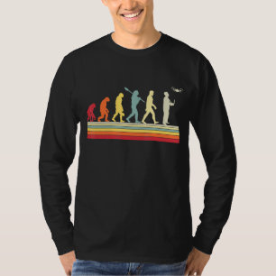 Pilotprogramm für Vintage Drohne bei Quadcopter-Ev T-Shirt