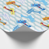 Pilotprogramm für Vintage Luftfahrzeuge Geschenkpapier (Ecke)