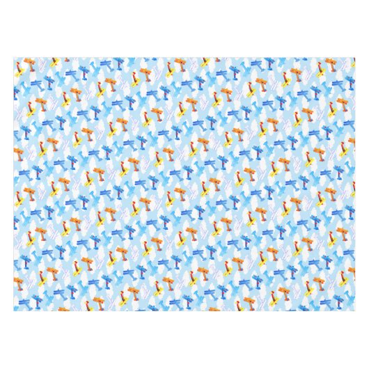 Pilotprogramm für Vintage Luftfahrzeuge Tischdecke (Vorderseite (Horizontal))