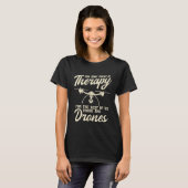 Pilotprogramm für Vintage Quadrocopter-Drohne 4 T-Shirt (Vorne ganz)