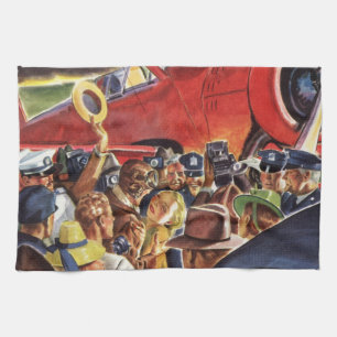 Pilotprogramm für Vintage Single-Prop-Flugzeuge mi Geschirrtuch