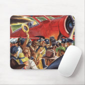 Pilotprogramm für Vintage Single-Prop-Flugzeuge mi Mousepad (Mit Mouse)