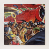 Pilotprogramm für Vintage Single-Prop-Flugzeuge mi Puzzle (Vertikal)