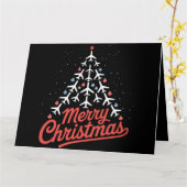 Pilotprogramm für Weihnachtsbaum Karte (Gelbe Blume)