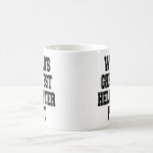 Pilotprogramm für weltbeste Hubschrauber Kaffeetasse (Mittel)