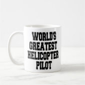 Pilotprogramm für weltbeste Hubschrauber Kaffeetasse (Links)