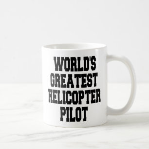 Pilotprogramm für weltbeste Hubschrauber Kaffeetasse