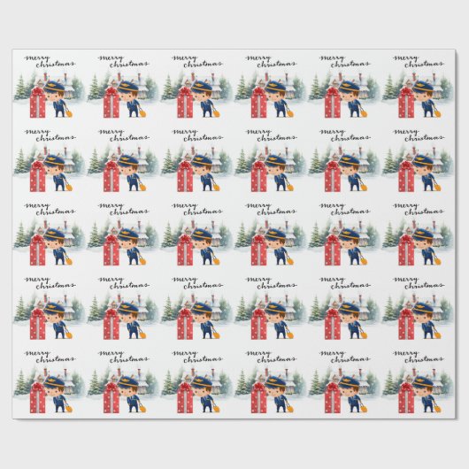 Pilotprogramm in der Weihnachtsthematik einheitlic Geschenkpapier (Flach)