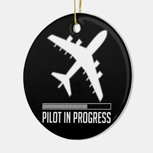 Pilotprogramm läuft keramik ornament (Links)