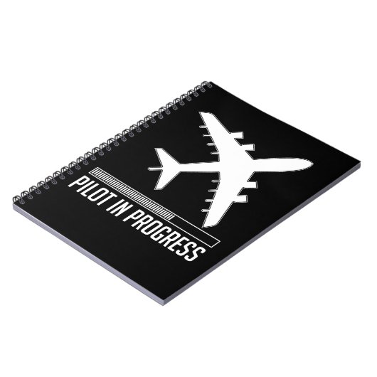 Pilotprogramm läuft notizblock (Linke Seite)