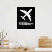Pilotprogramm läuft poster (Küche)