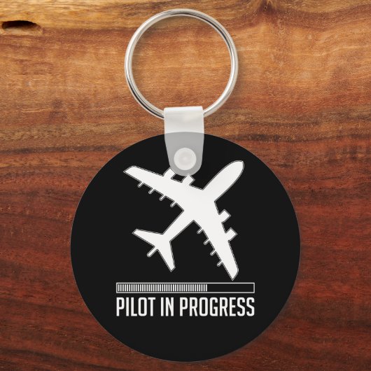 Pilotprogramm läuft schlüsselanhänger (Vorderseite)