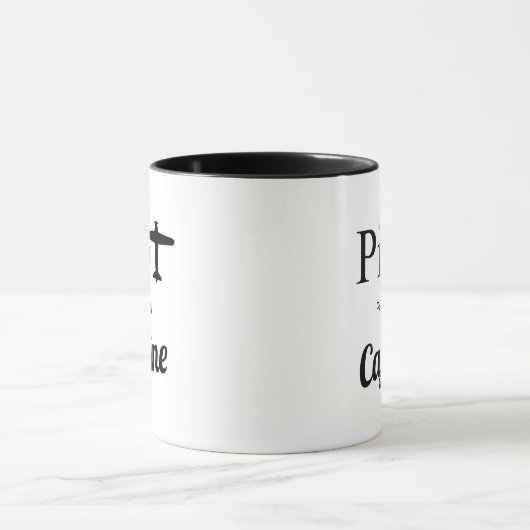 Pilotprogramm mit Koffein Tasse (Zentrum)