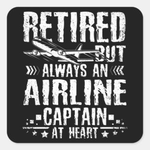 Pilotprogramm Quadratischer Aufkleber