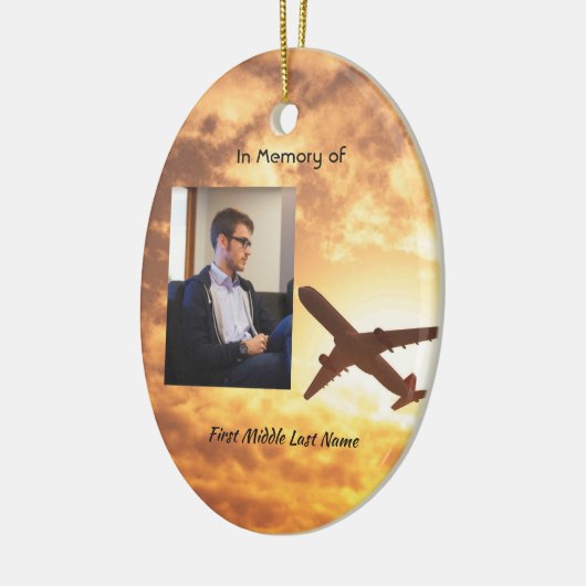 Pilotprogramm zum lebenslangen Gedenkfest Keramik Ornament (Links)