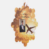 Pilotprogramm zum lebenslangen Gedenkfest Ornament Karte (Rechts)