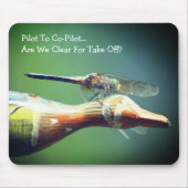 Pilotprojekt "Dragonfly Co" mit Humorischer Natur Mousepad (Vorne)