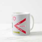 Pilotprojekt Idee: Kampfjet Kaffeetasse (VorderseiteRechts)