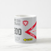 Pilotprojekt Idee: Kampfjet Kaffeetasse (Mittel)