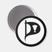 Pilotprojekt in Island Magnet (Vorderseite/Rückseite)